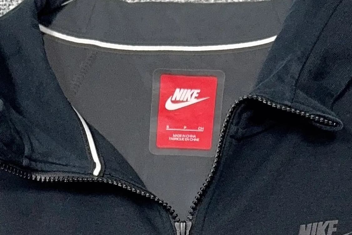 나이키 로고 프린팅 블랙 후드 집업 S 상품이미지5