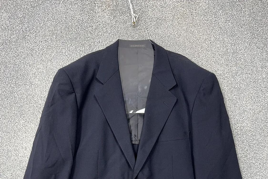 발렌시아가 네이비 울 블레이저 M 상품이미지3