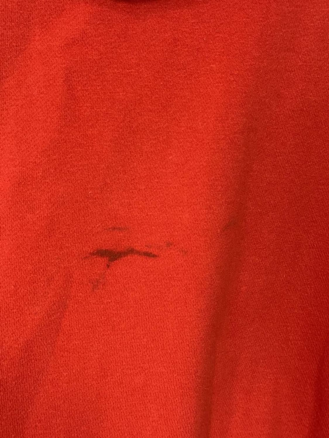 갭 로고 레드 오렌지 후드티 M 상품이미지7