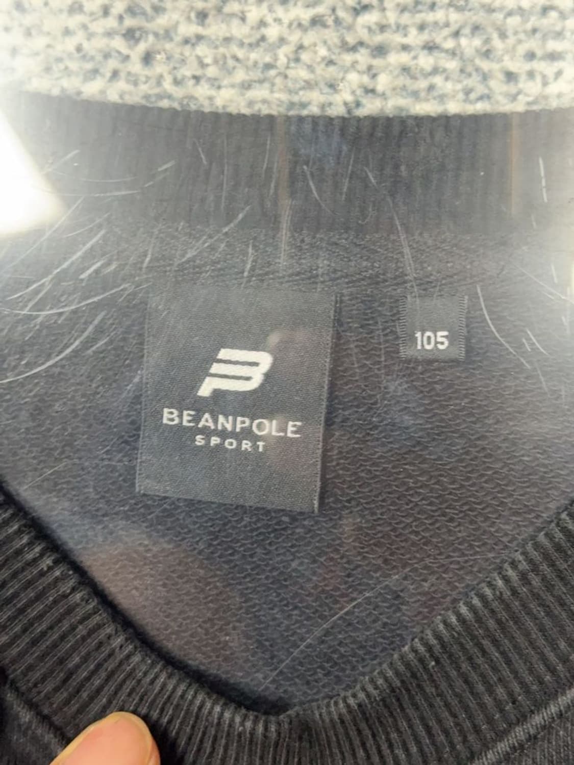 빈폴 프린팅 블랙 맨투맨 105 상품이미지8