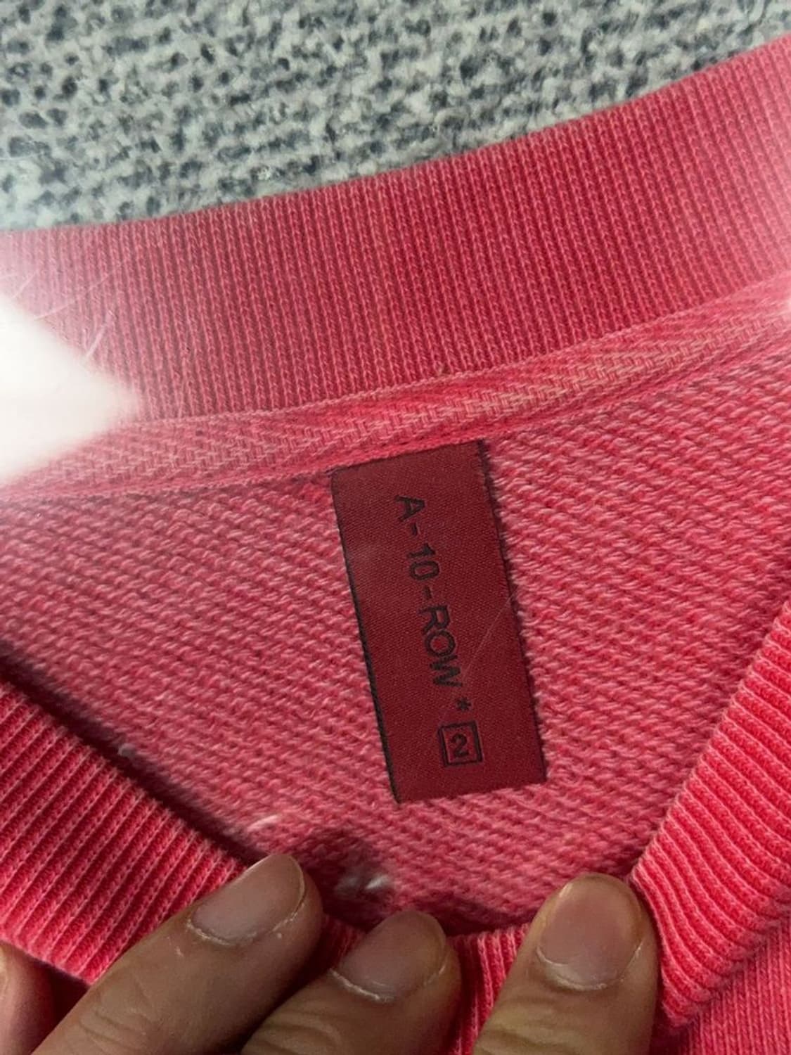 어텐션로우 빈티지 피그먼트 스웻셔츠 맨투맨 2 상품이미지8