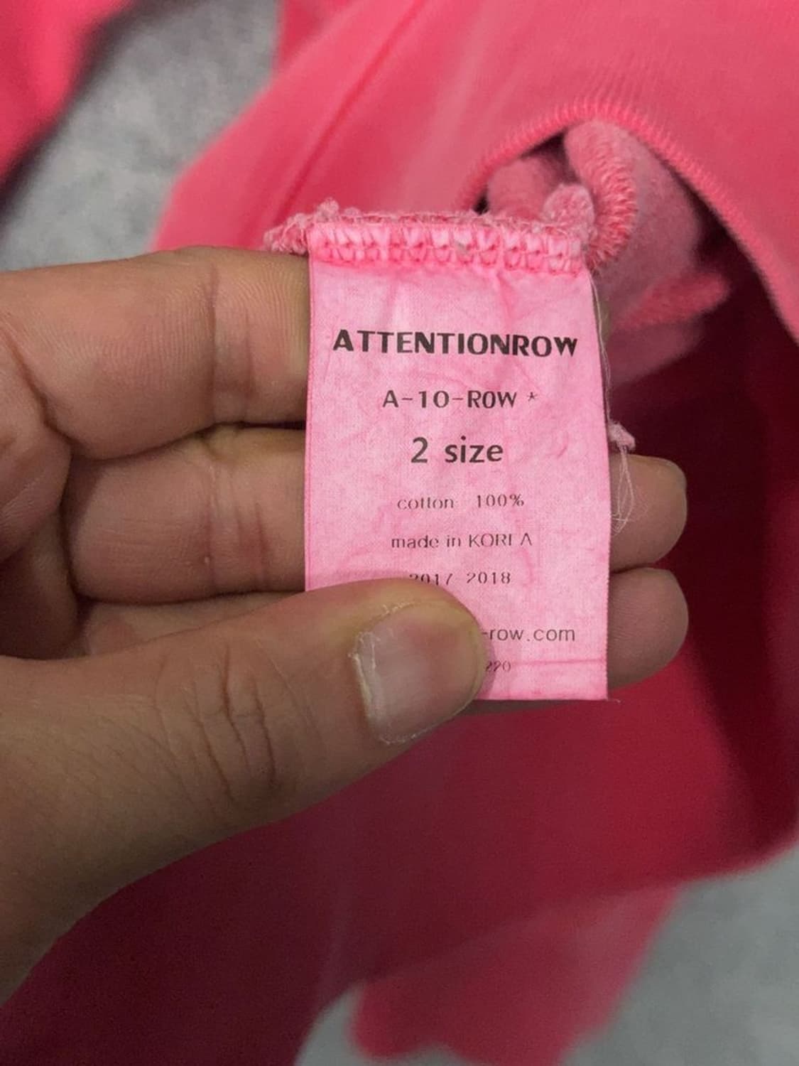 어텐션로우 빈티지 피그먼트 스웻셔츠 맨투맨 2 상품이미지9