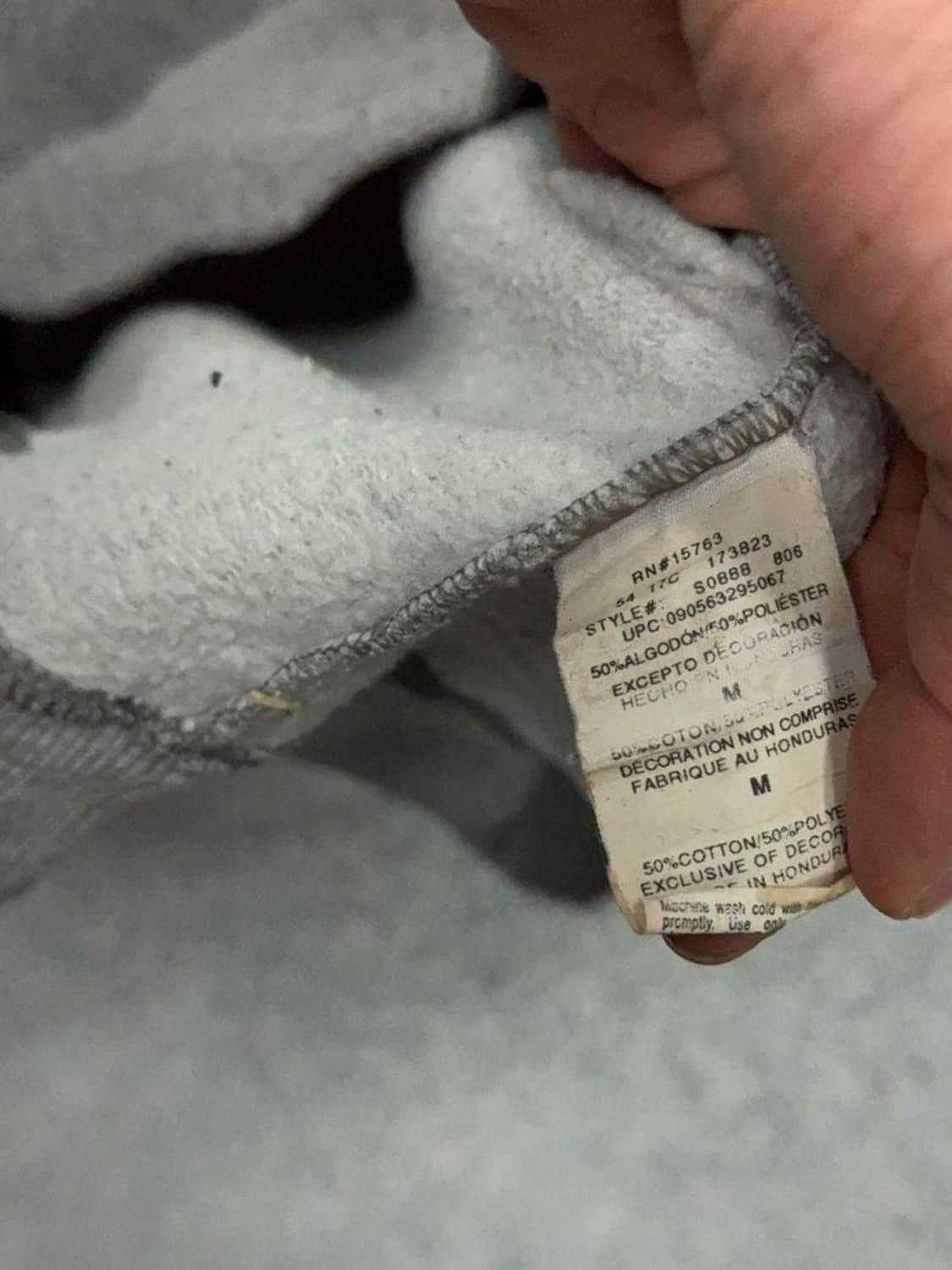 챔피온 라이트 그레이 맨투맨 M 상품이미지8