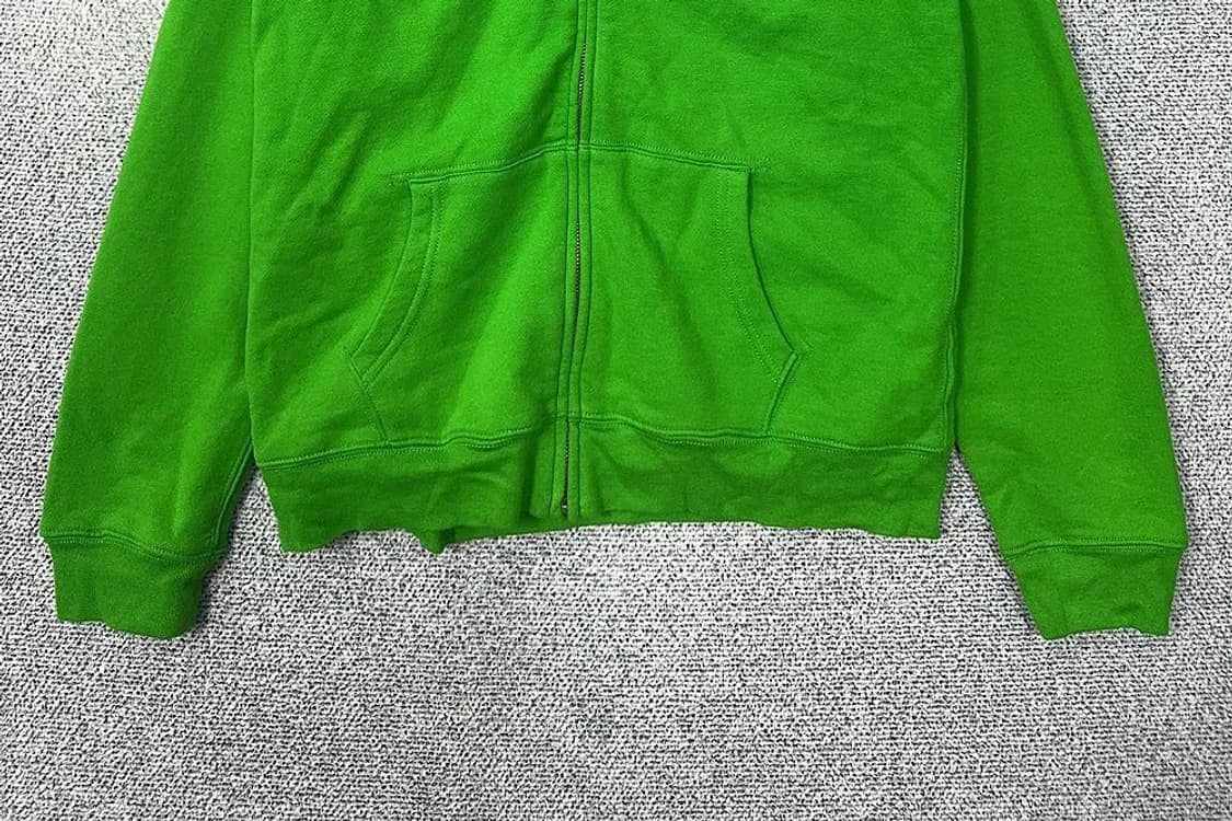 폴로 랄프로렌 Y2K 빅포니 빈티지 그린 후드 집업 XL(18-20) 상품이미지4