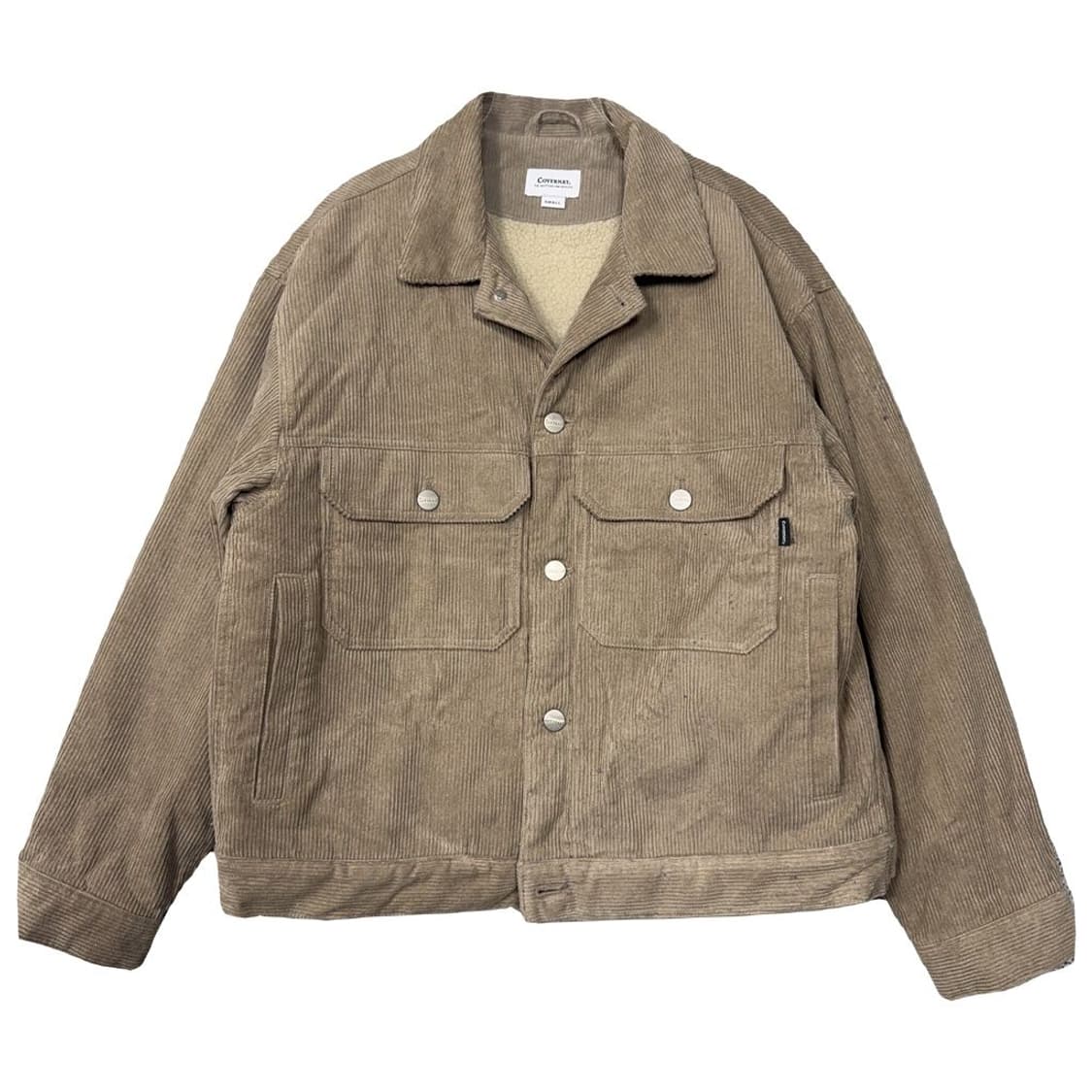 커버낫 남성 캐주얼 양털 골덴 코듀로이 자켓 SMALL 상품이미지1