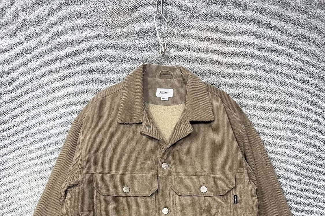 커버낫 남성 캐주얼 양털 골덴 코듀로이 자켓 SMALL 상품이미지3