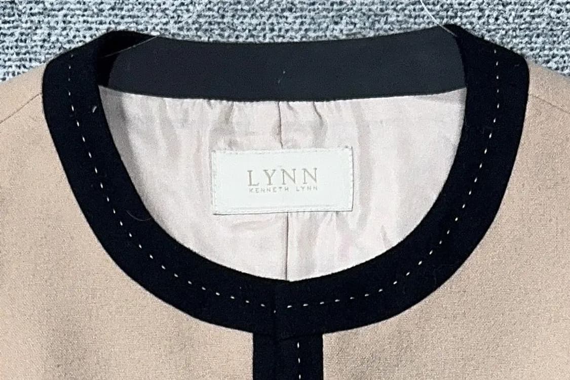 LYNN 베이지 클래식 블레이저 자켓 91-94-170 상품이미지5