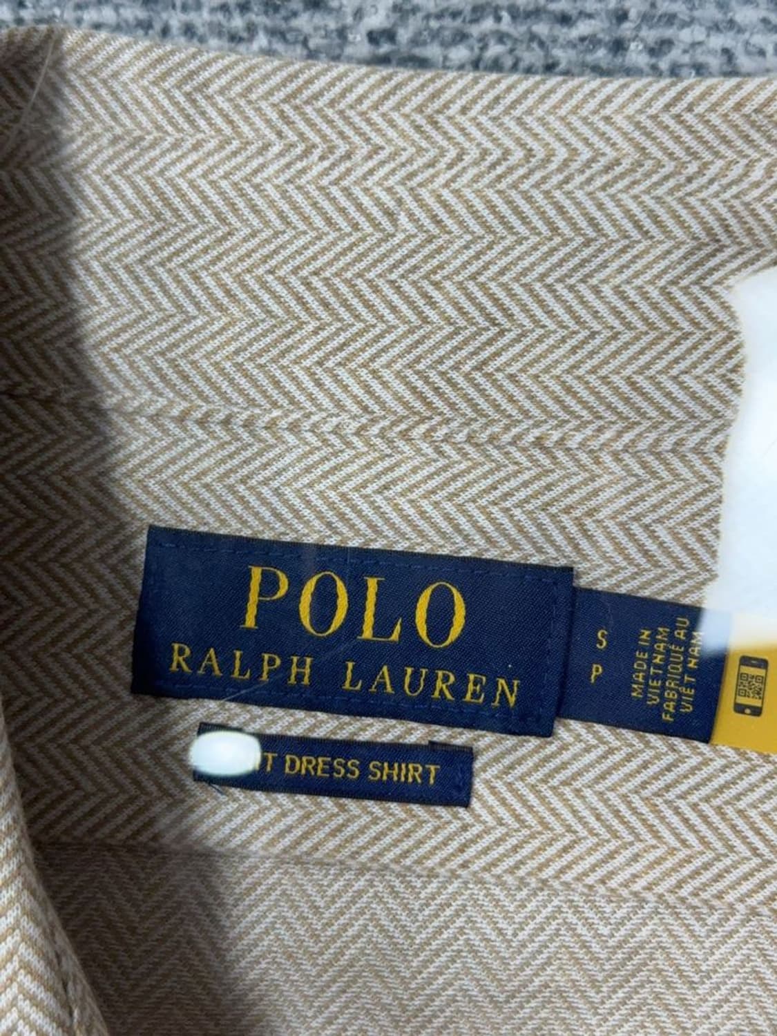 폴로 신형 큐알 니트 드레스 베이지 셔츠 S 상품이미지8