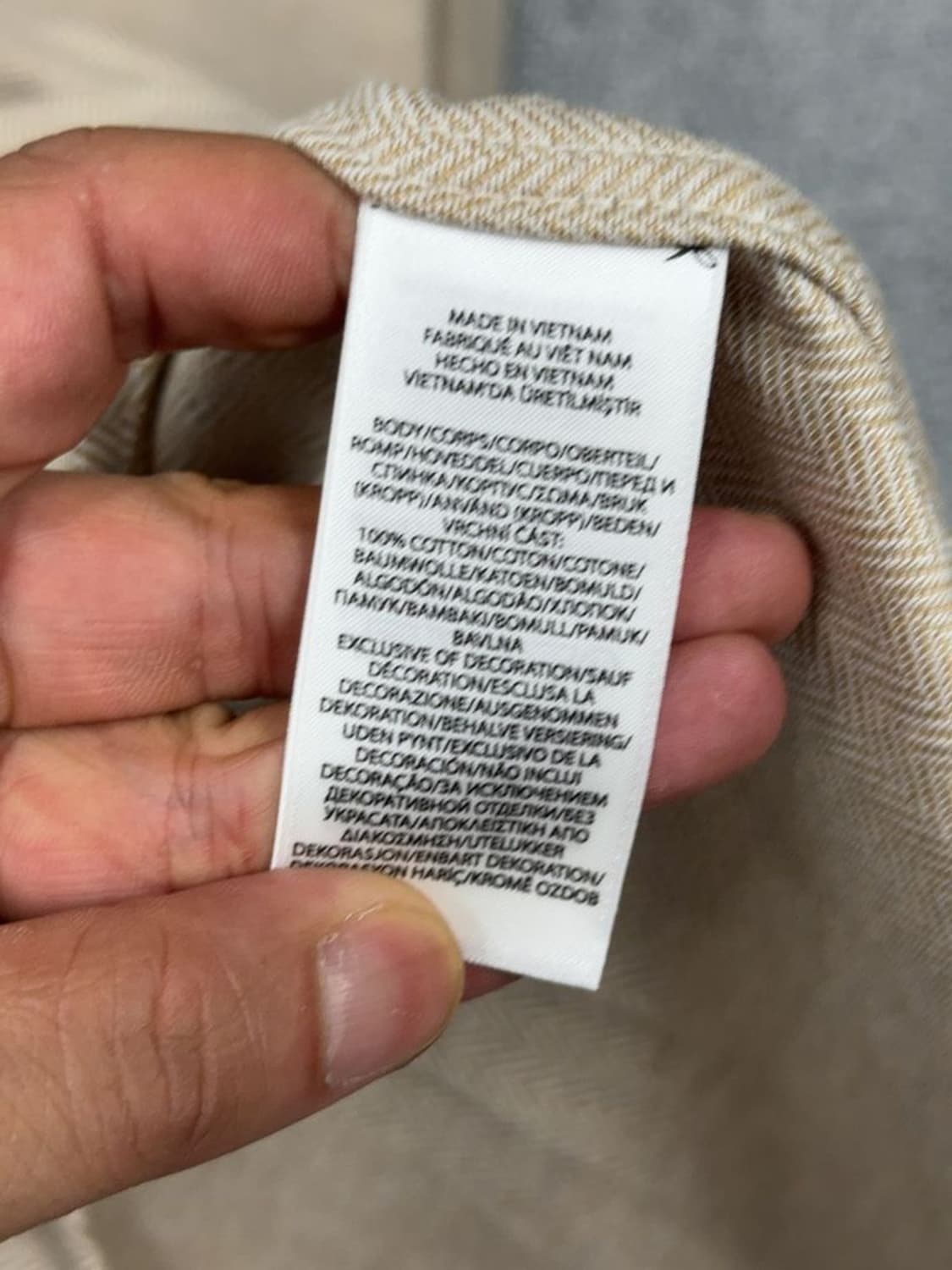 폴로 신형 큐알 니트 드레스 베이지 셔츠 S 상품이미지9