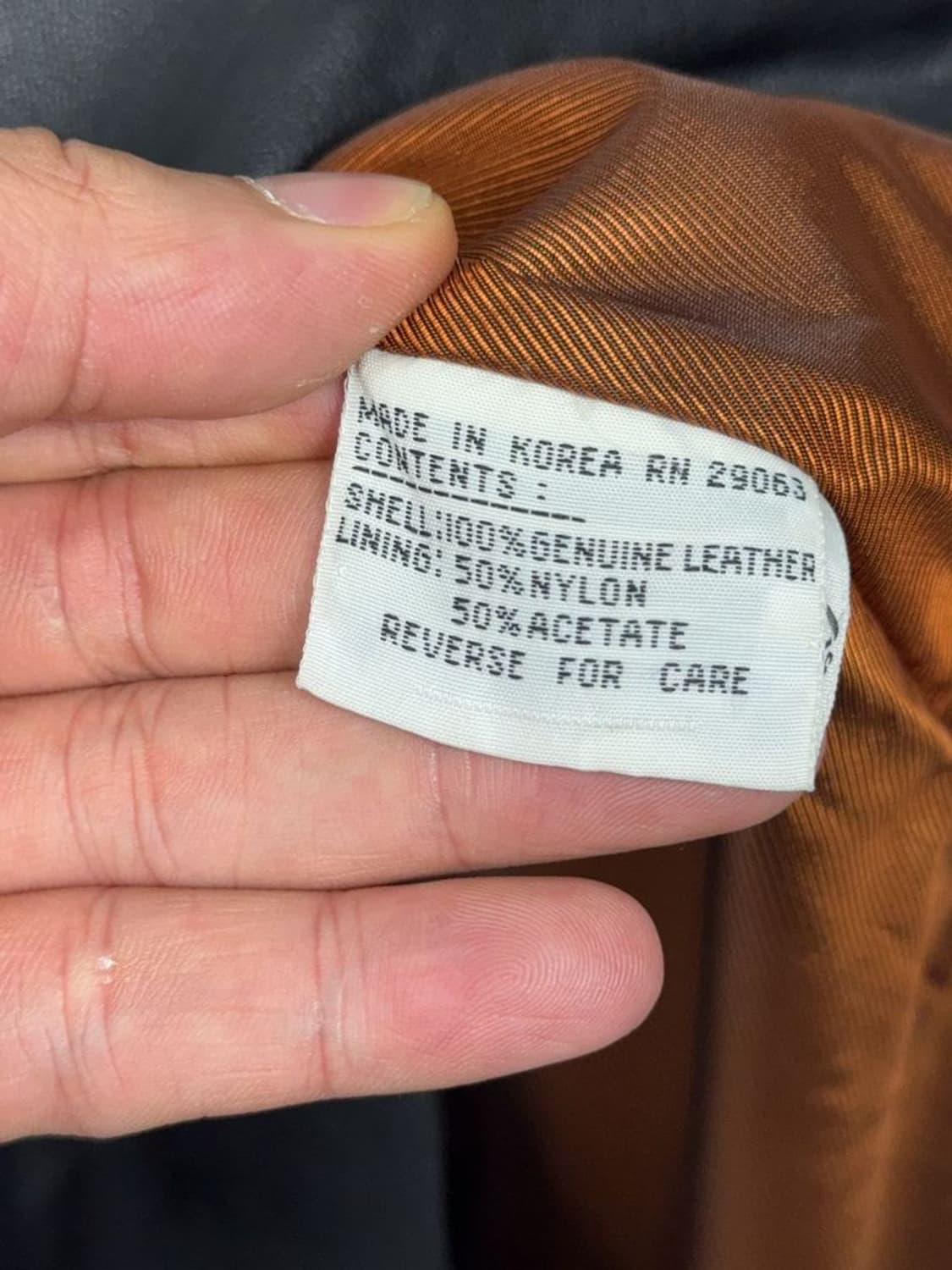 빈티지 리얼레더 가죽 자켓 M 상품이미지9