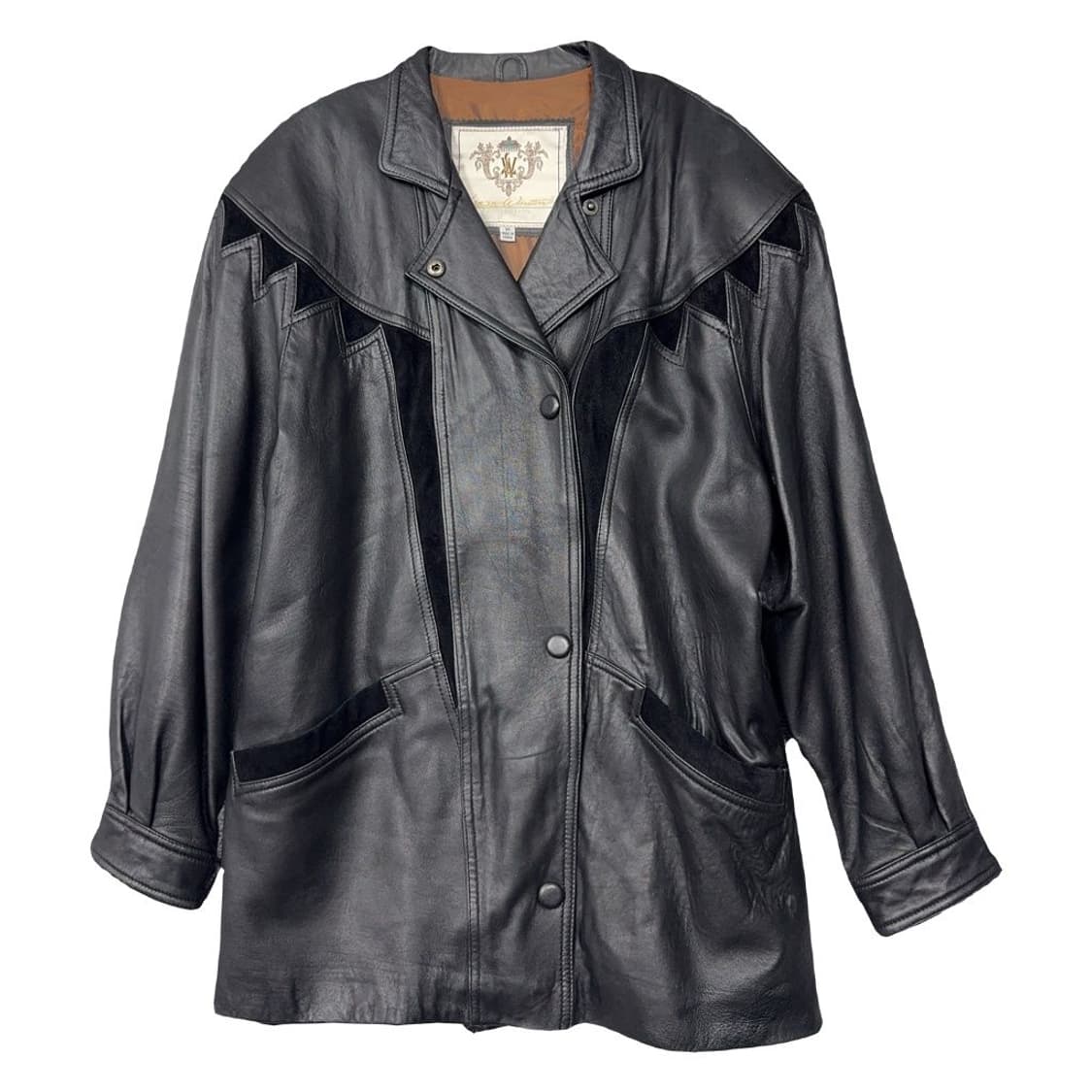 빈티지 리얼레더 가죽 자켓 M 상품이미지1