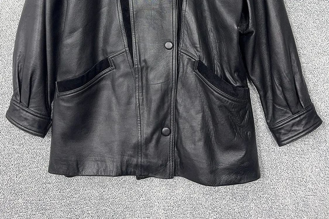빈티지 리얼레더 가죽 자켓 M 상품이미지4