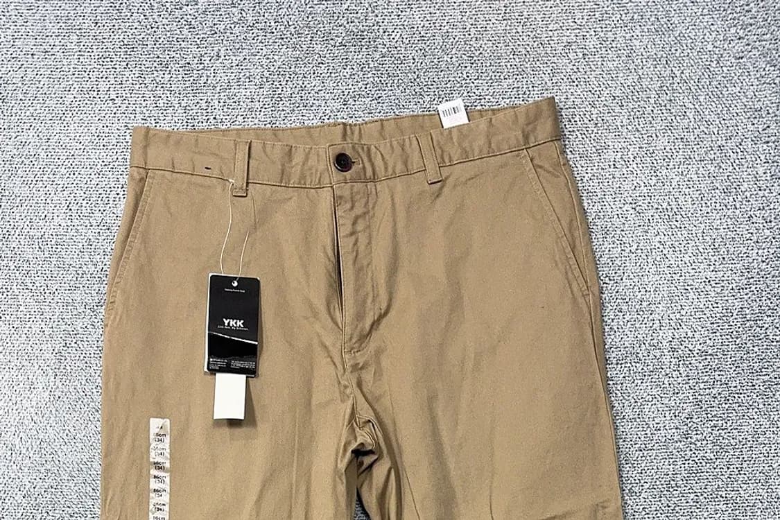 [새상품]FLORENCE&FRED 베이지 면바지 34 상품이미지3