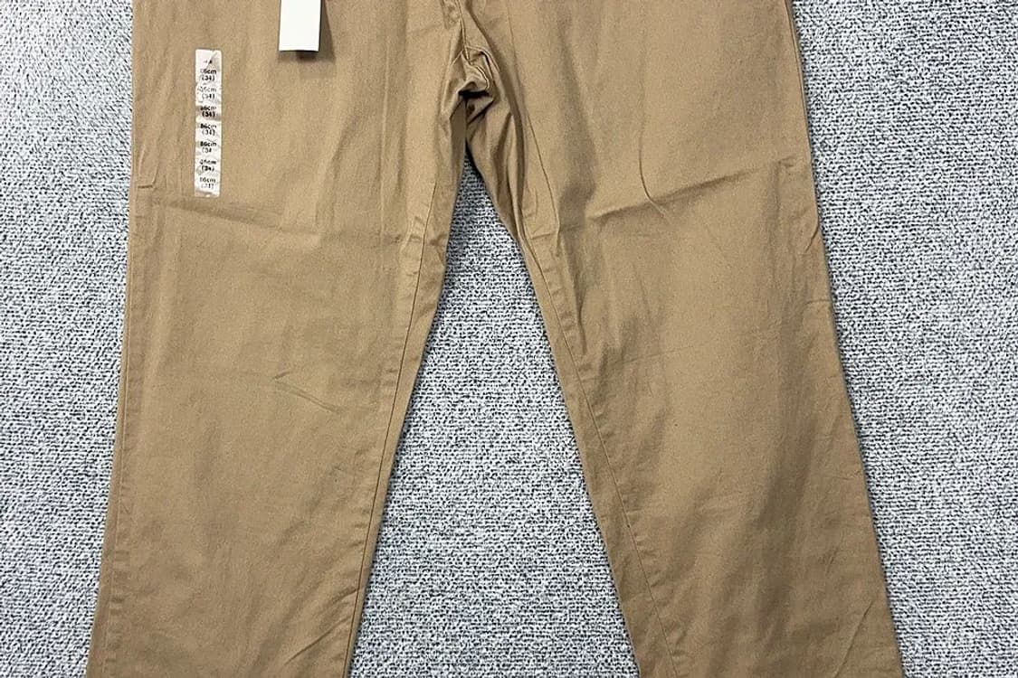 [새상품]FLORENCE&FRED 베이지 면바지 34 상품이미지4