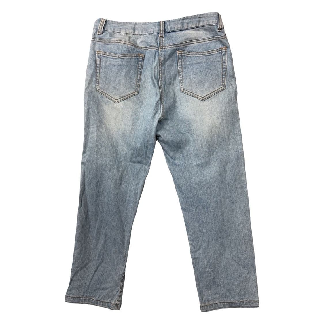 쁘렝땅 연청 나비 자수 캐주얼 청바지 70-100 상품이미지2