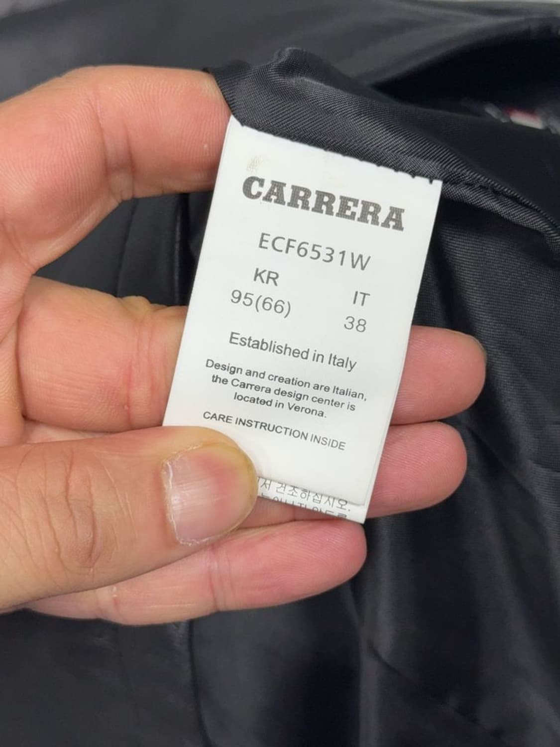 CARRERA 빈티지 양가죽 쉽스킨 집업 자켓 66 상품이미지9