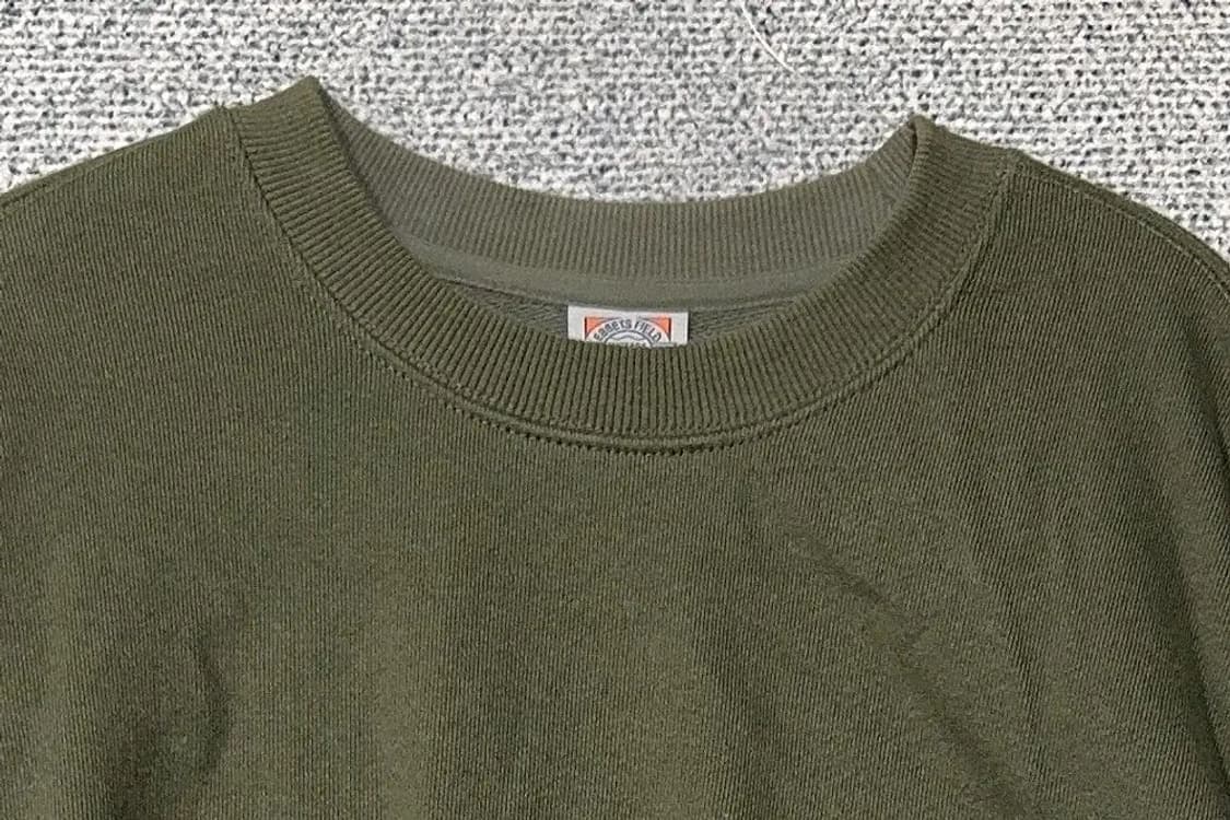 이벳필드 카키 로고 오버핏 맨투맨 XL 상품이미지5