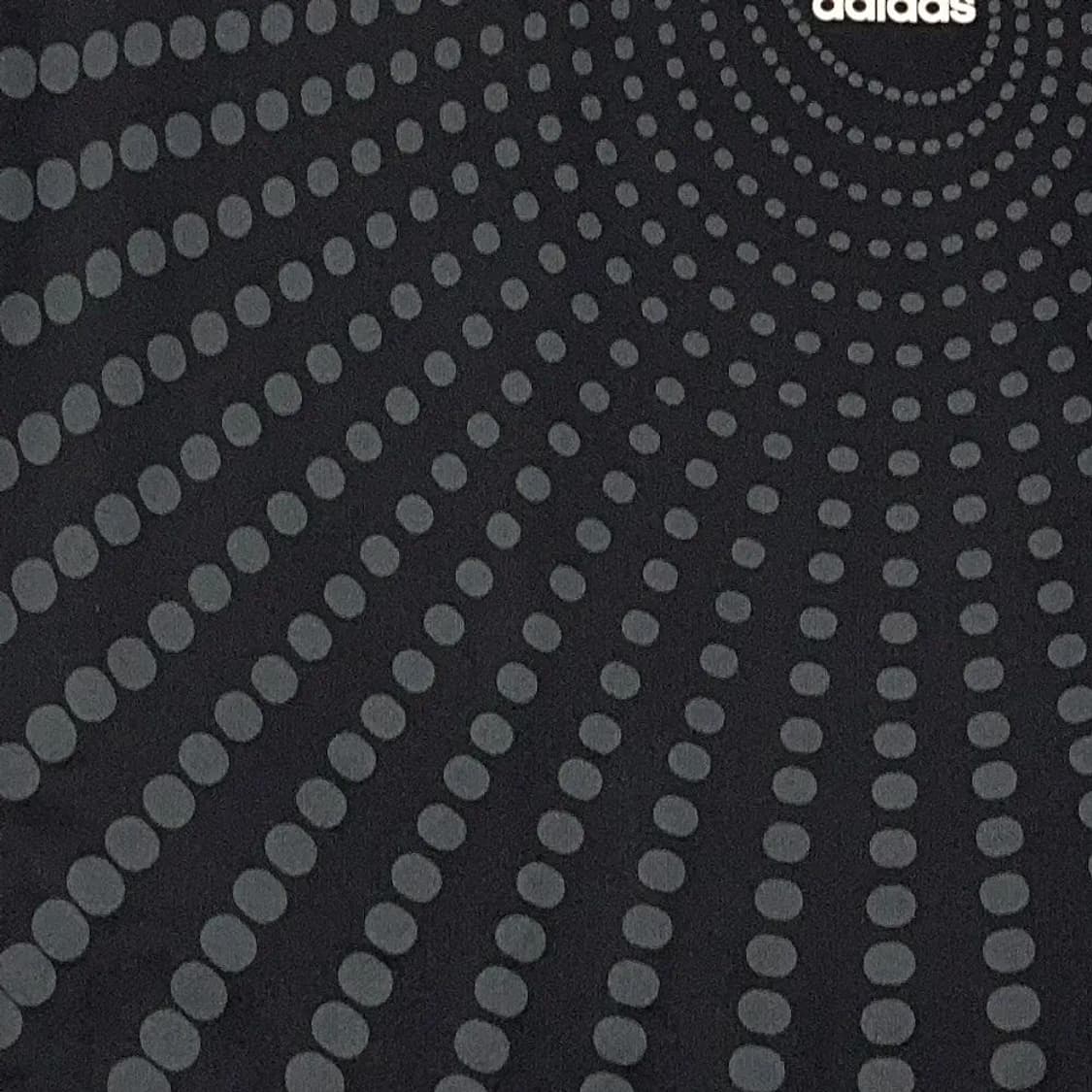아디다스 블랙 로고 기능성 반팔 카라티 L 상품이미지6