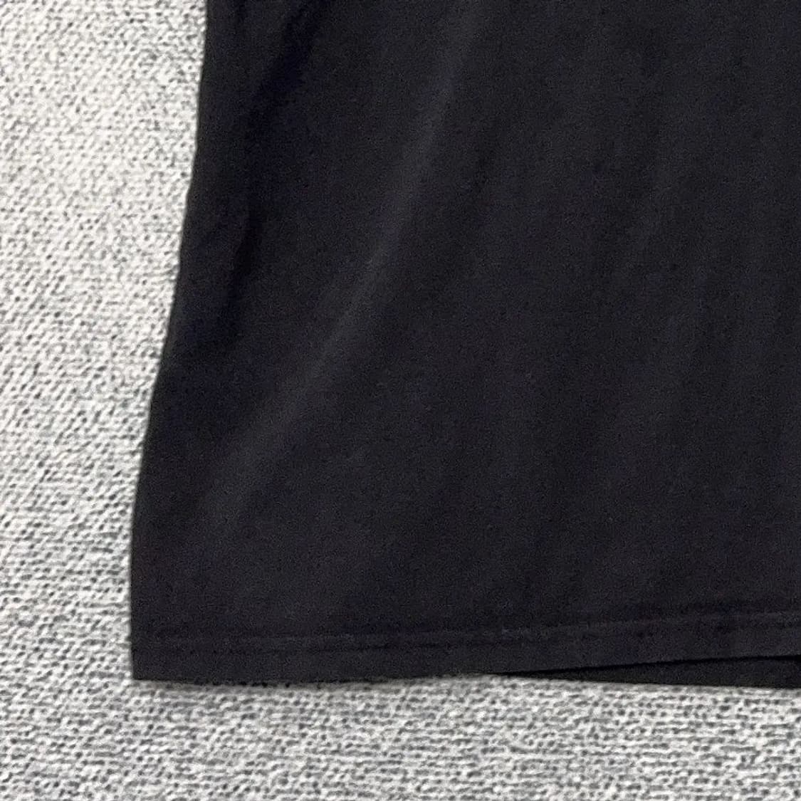 필루미네이트 빈티지 백프린팅 블랙 반팔 티 LARGE 상품이미지4