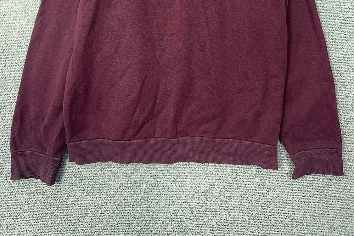 코오롱 버건디 캐주얼 맨투맨 95 상품이미지4