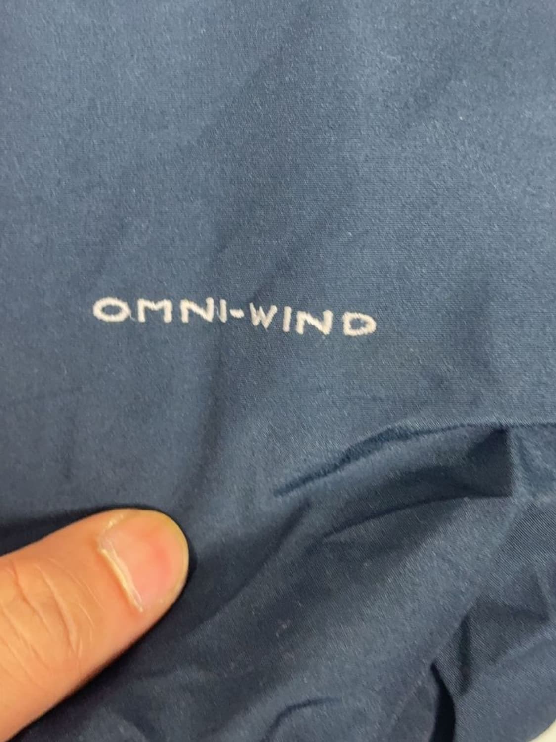 콜롬비아 네이비 기능성 바람막이 105(XL) 상품이미지7