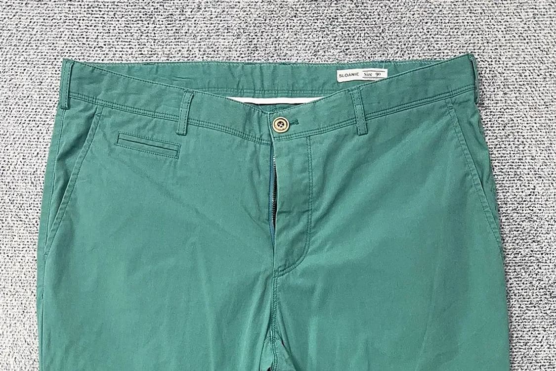 빈폴 민트 그린 남성 캐주얼 면바지 90 상품이미지3