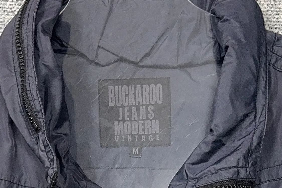 버커루 남성 빈티지 나일론 자켓 M 상품이미지5