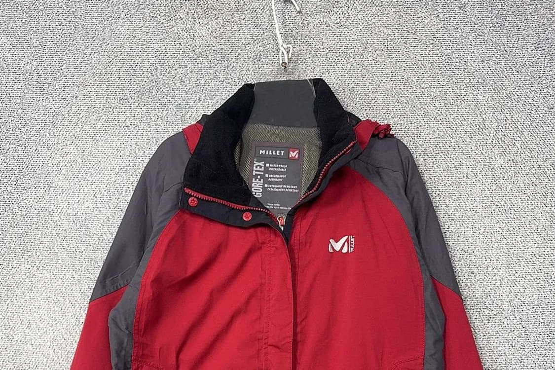 밀레 레드 고어텍스 기능성 바람막이 90 상품이미지3