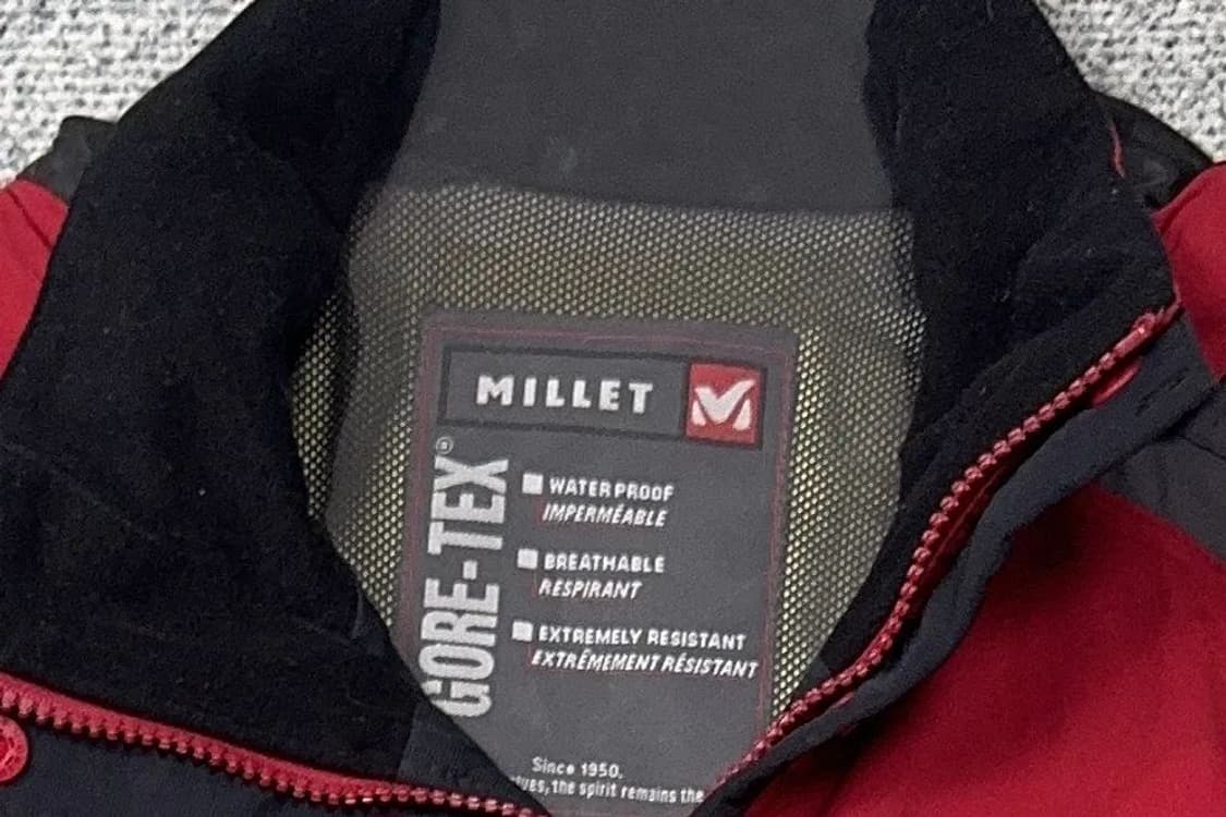 밀레 레드 고어텍스 기능성 바람막이 90 상품이미지5