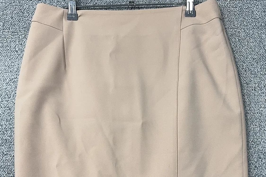 지고트 베이지 정장 스커트 76-94 상품이미지3