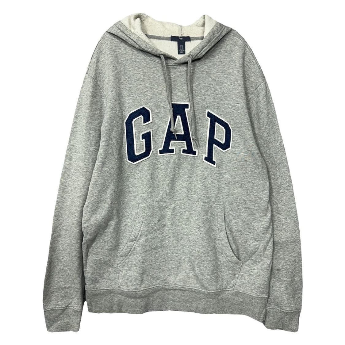갭 캐주얼 로고 라이트 그레이 후드티 M 상품이미지1