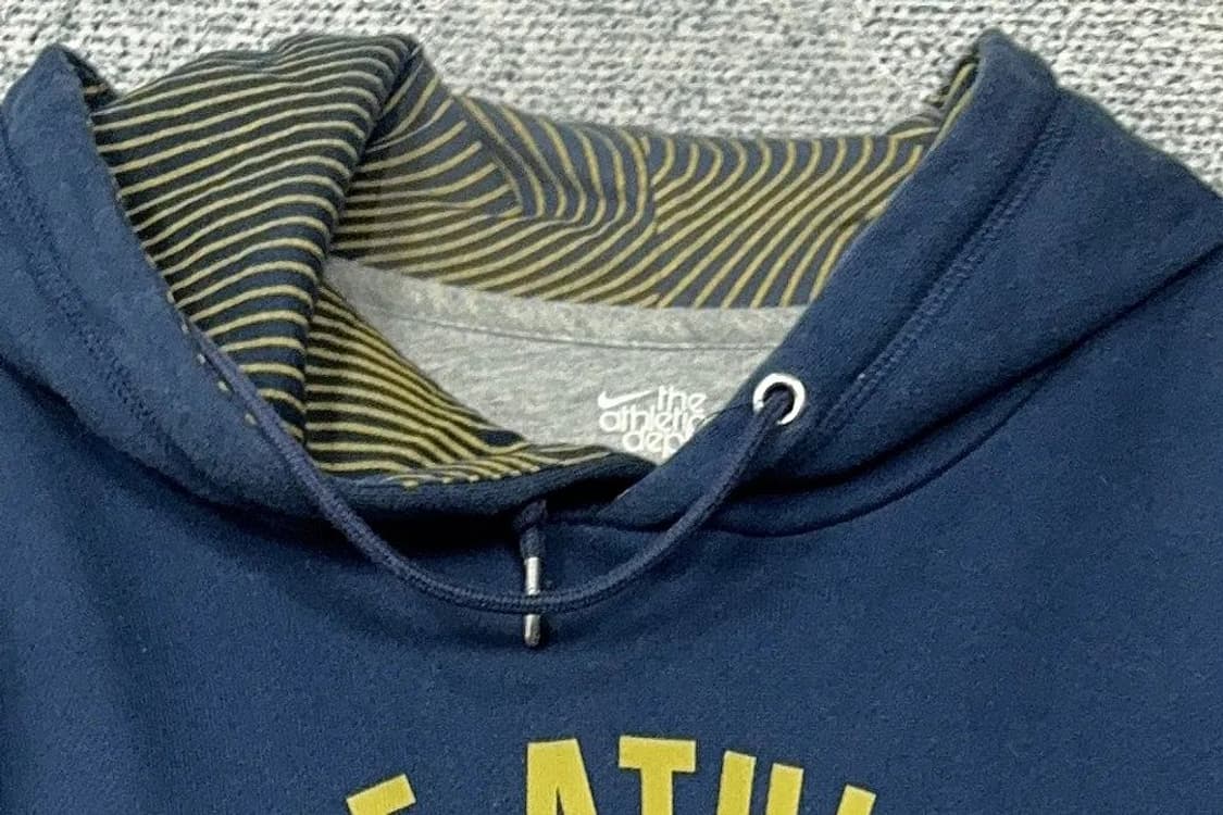 나이키 프린팅 네이비 후드티 M 상품이미지5