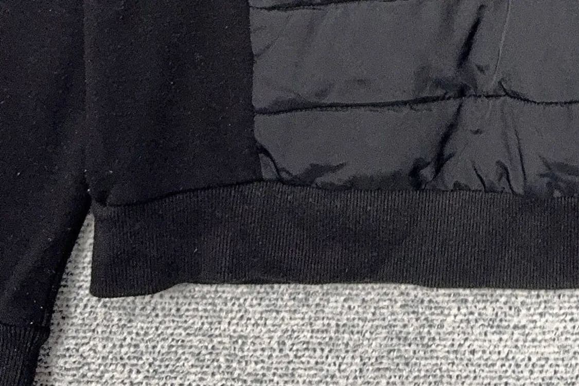 푸마 블랙 로고 경량 퀄팅 맨투맨 L 상품이미지6