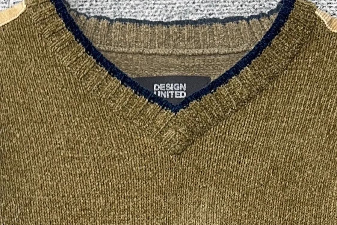 디자인 유나이티드 카멜 빈티지 니트 100 상품이미지5