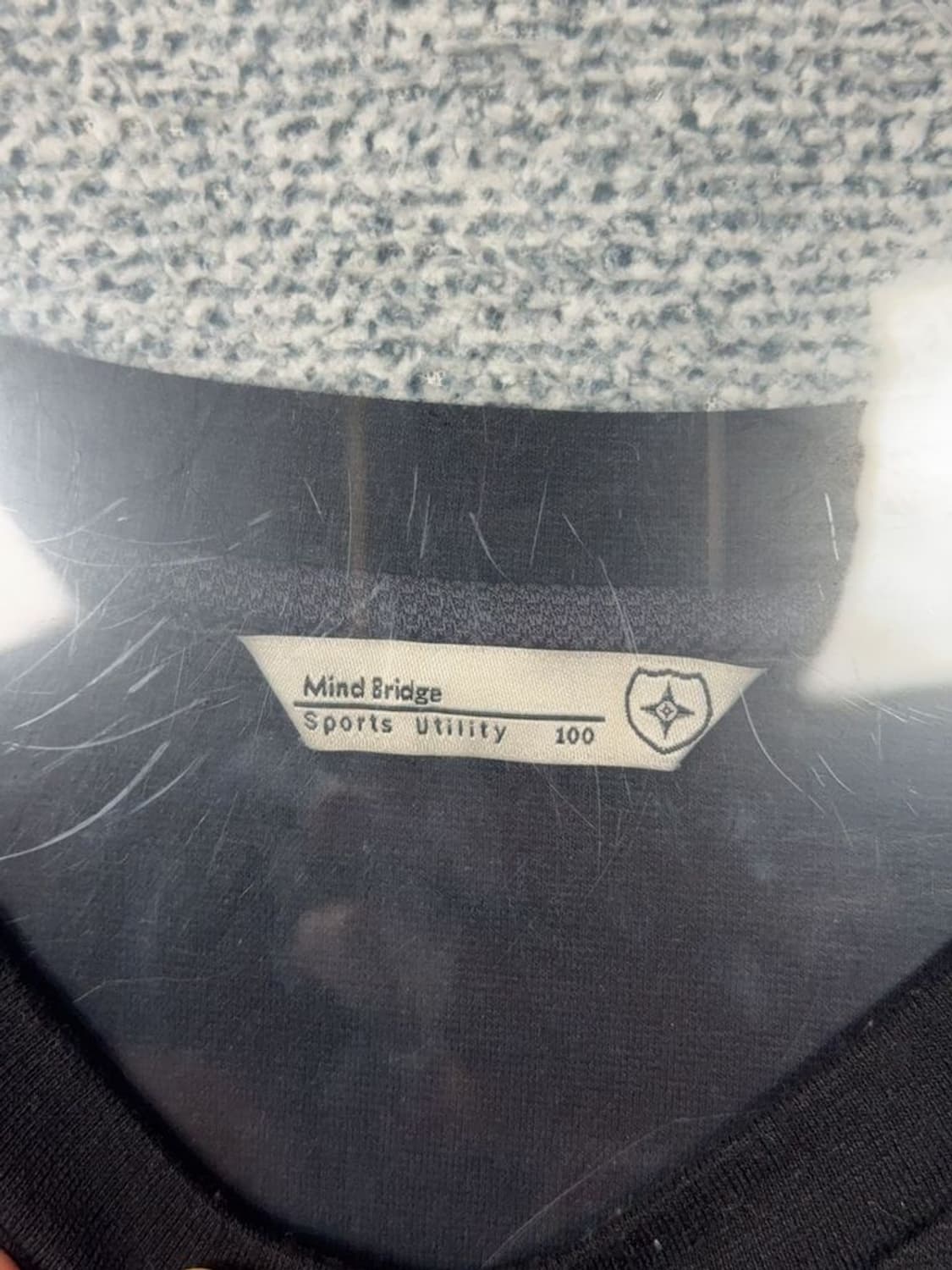 마인드 브릿지 캐주얼 기능성 그레이 맨투맨 XL 상품이미지8