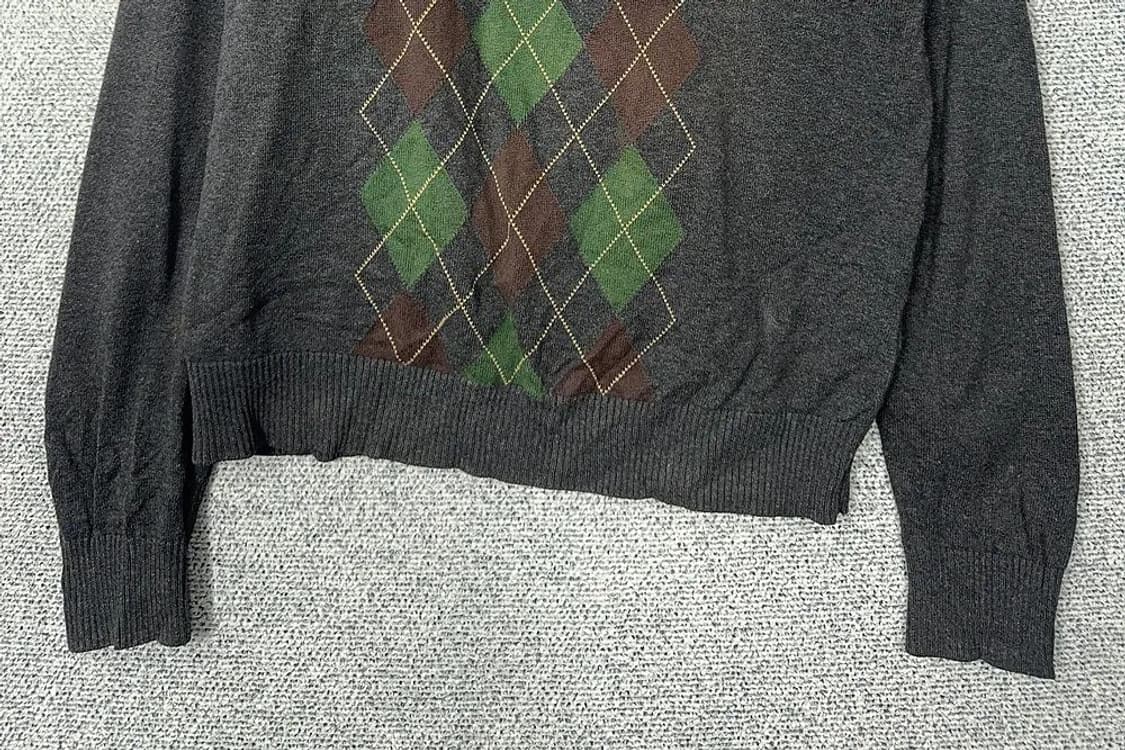 타미힐피거 아가일 그레이 니트 S/P 상품이미지4