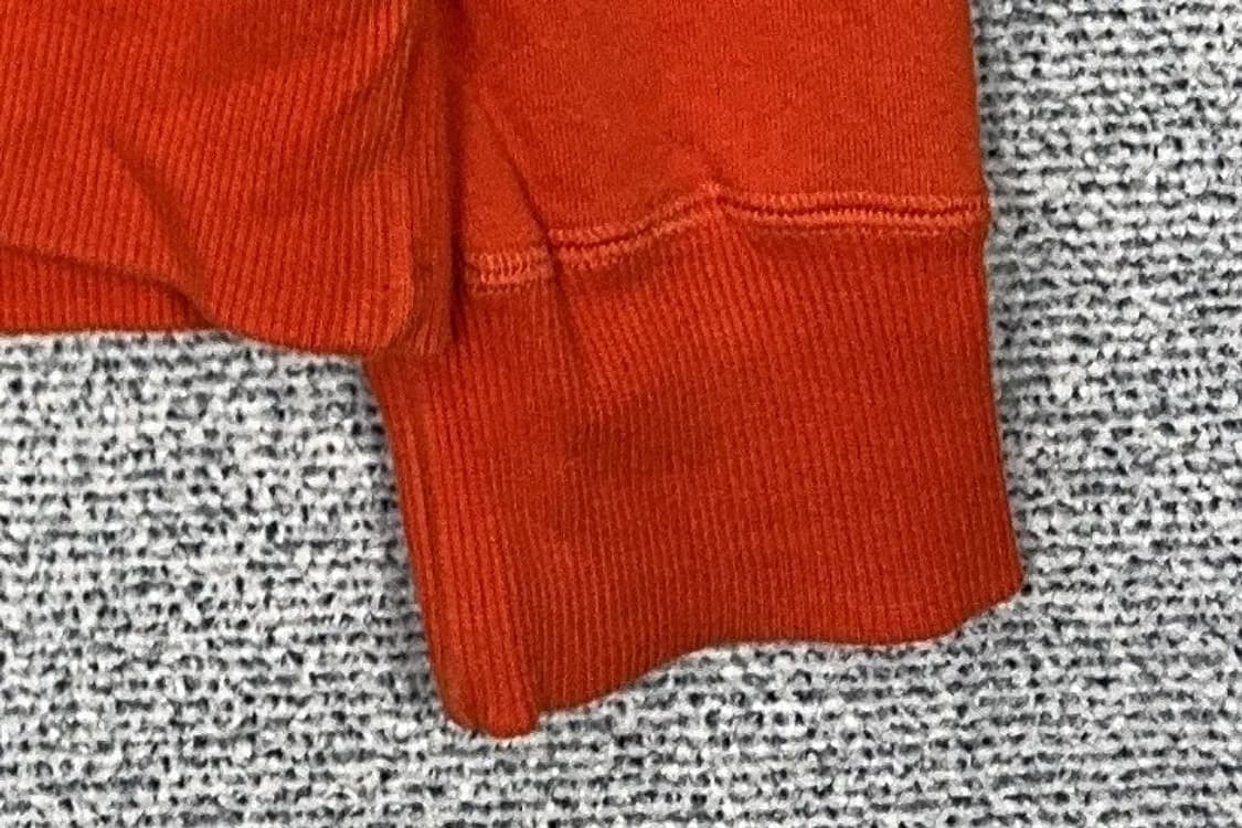 아디다스 흑탭 구형 오렌지 하드 코튼 후드 집업 95 상품이미지6