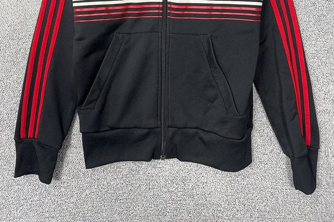 아디다스 AC 밀란 검빨 트랙탑 집업 져지 95 상품이미지4