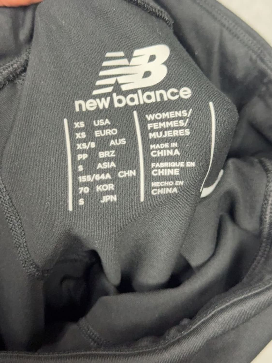 뉴발란스 블랙 레깅스 S 상품이미지8