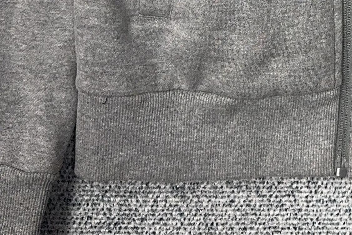 캘빈클라인 라이트 그레이 스펠 로고 후드 집업 S/P 상품이미지6