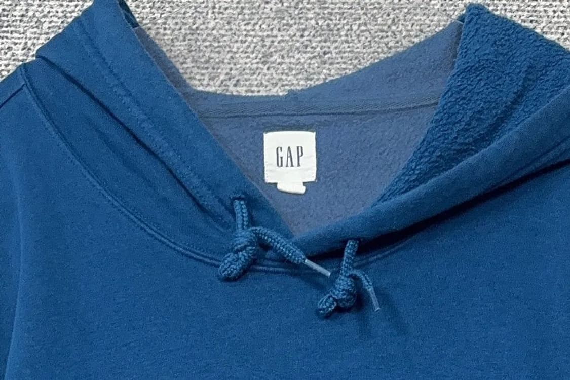 갭 스펠 오버핏 블루 후드티 XXL 상품이미지5