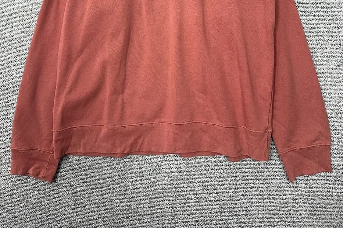 자라 코랄 무지 오버핏 맨투맨 XXL 상품이미지4