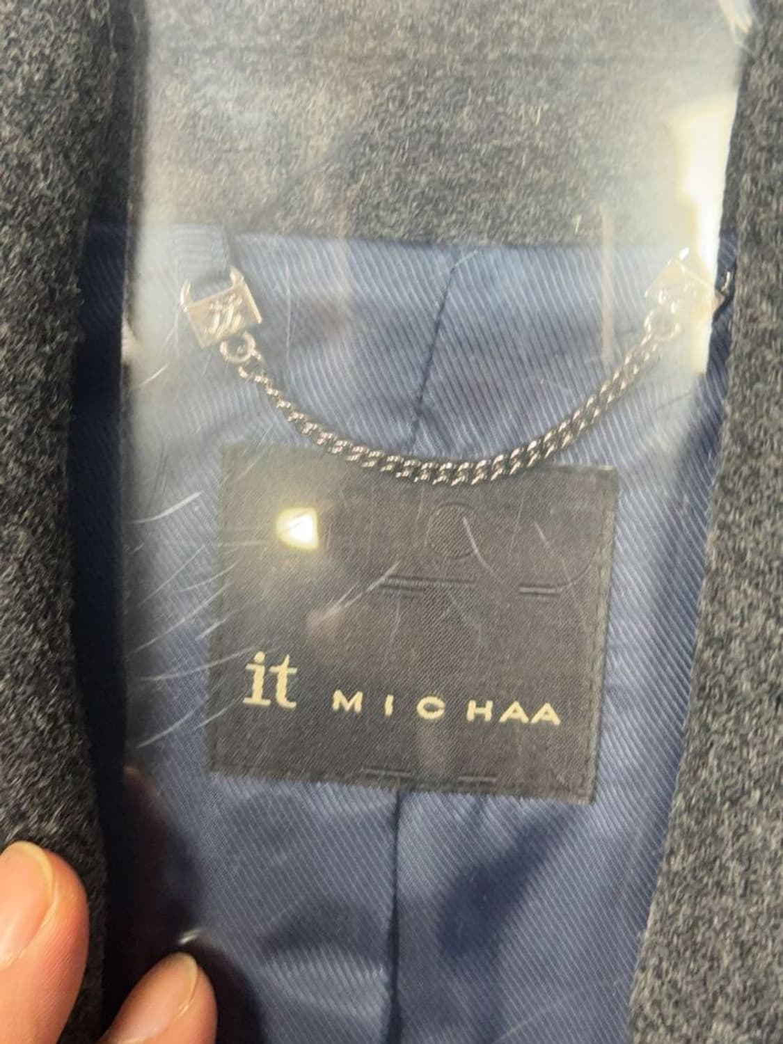 잇 미샤 그레이 클래식 울 코트 79-155 상품이미지7