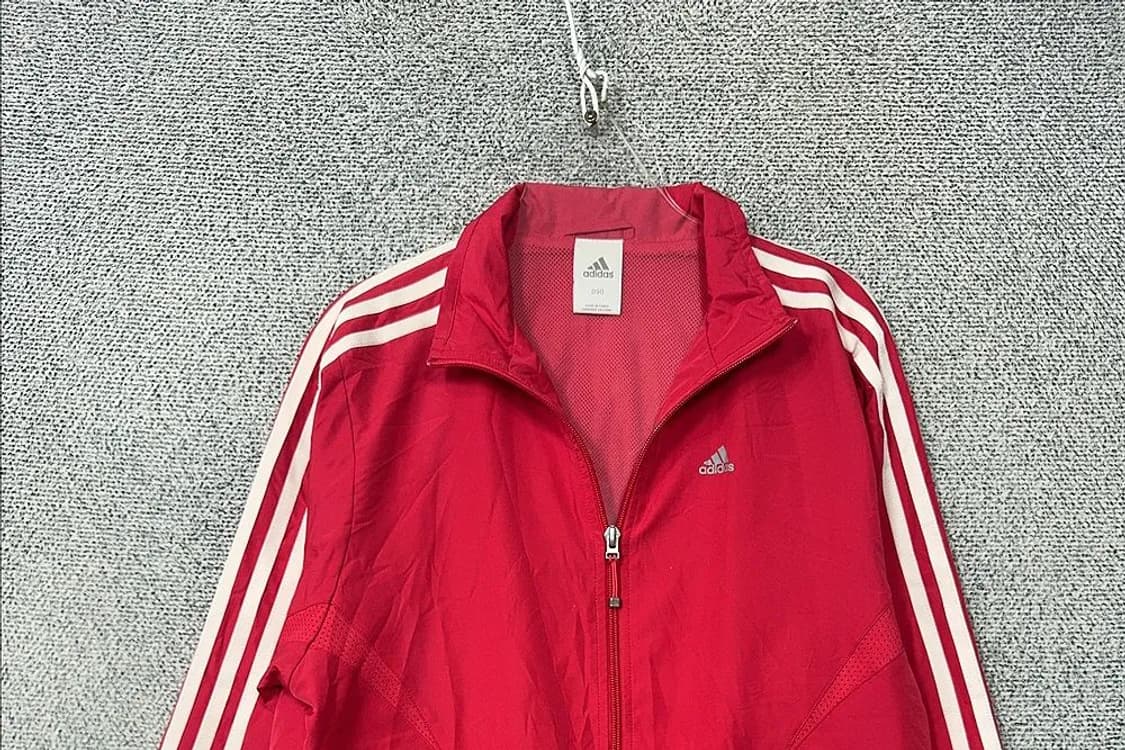 아디다스 레드 로고 삼선 바람막이 090 상품이미지3