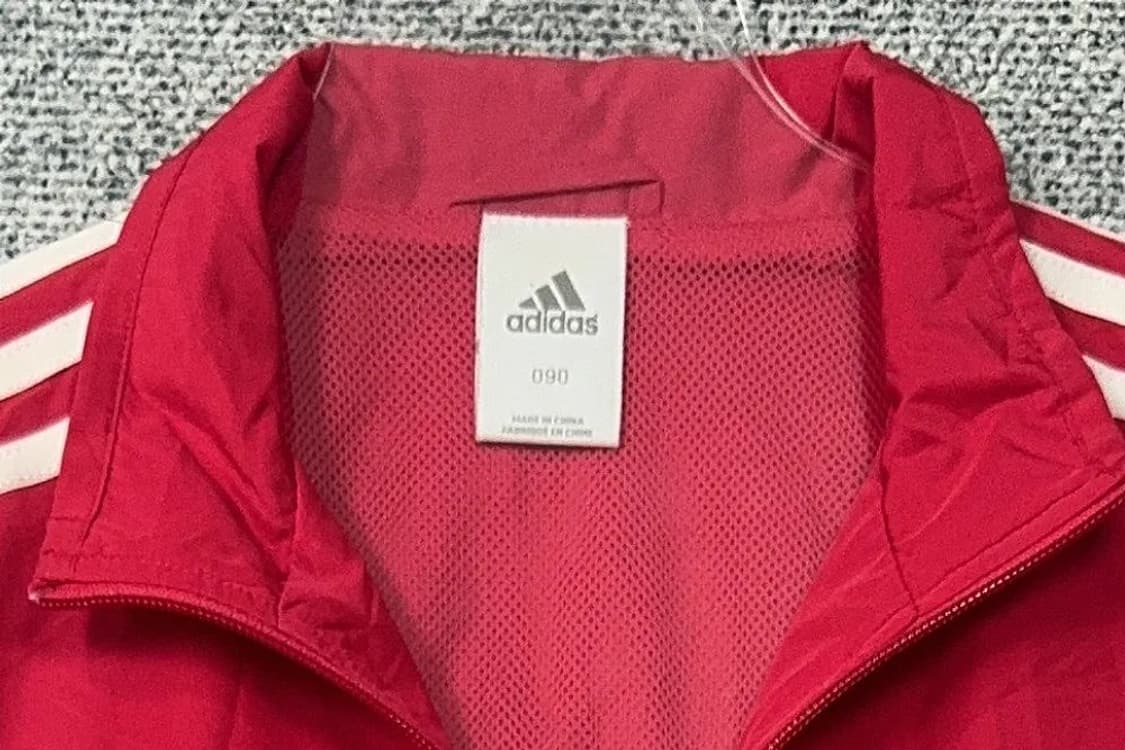 아디다스 레드 로고 삼선 바람막이 090 상품이미지5