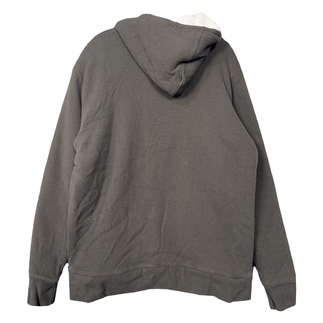 캉골 스펠 로고 카키 후드티 S/P 상품이미지2