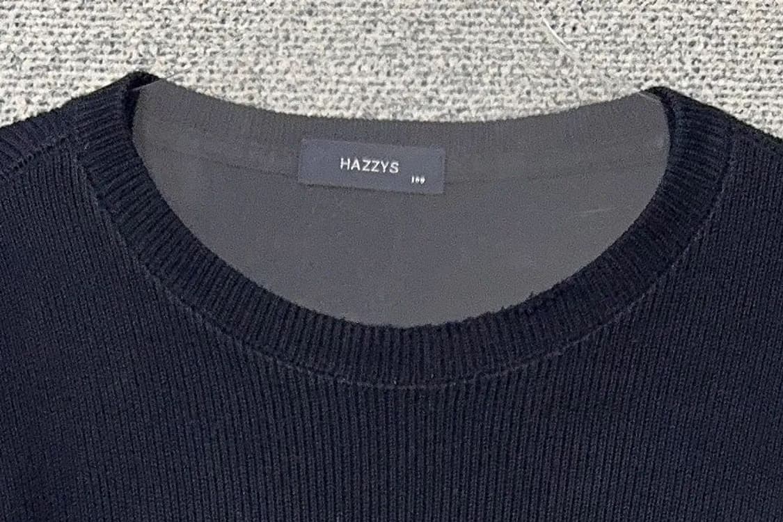 해지스 네이비 오버핏 맨투맨 100 상품이미지5