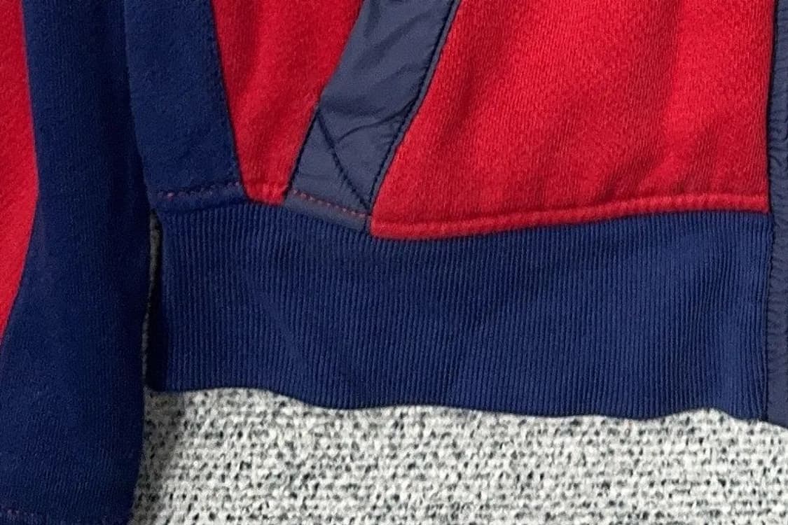 폴로 랄프로렌 포켓 퀄팅 투톤 빈티지 후드 집업 S 상품이미지7