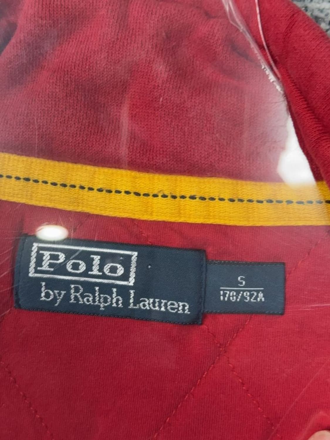 폴로 랄프로렌 포켓 퀄팅 투톤 빈티지 후드 집업 S 상품이미지9