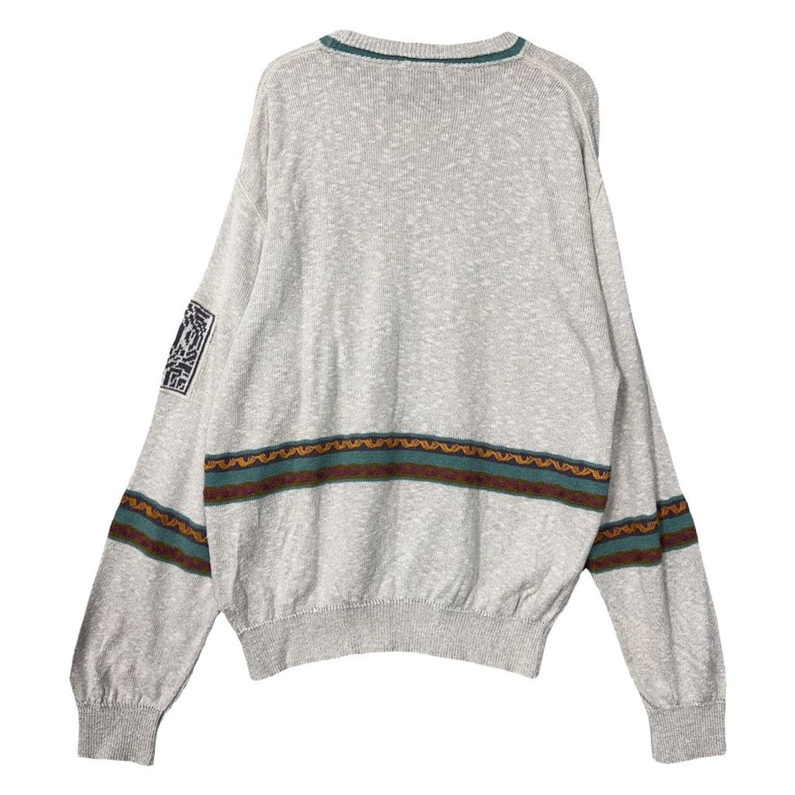 빈티지 이태리 패턴 오버 사이즈 니트 FREE 상품이미지2